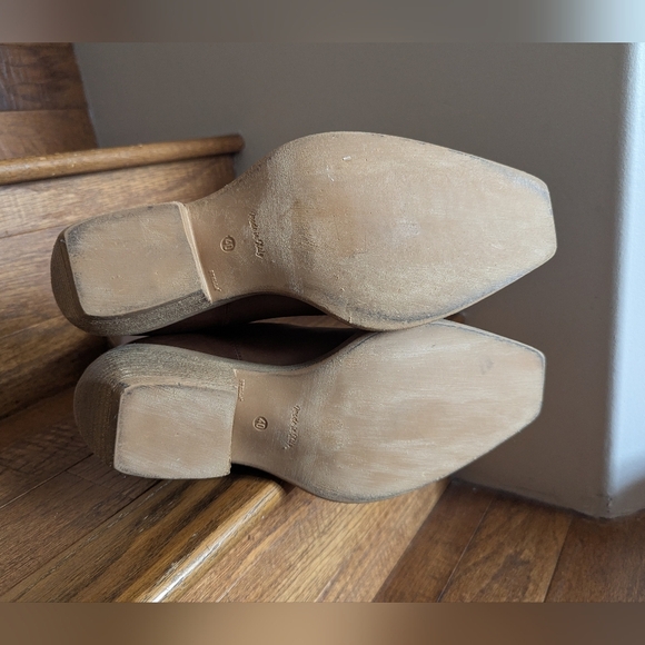 Leather Western Mimosa Go West Brown Italian Leather boots EU Sz 40 US 10B - Picture 6 of 13